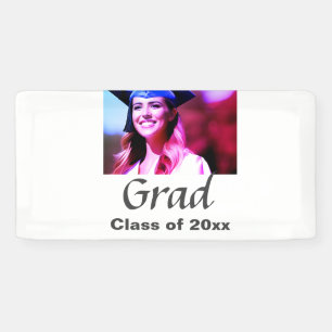 Lona Graduación agregar nombre foto clase año personali