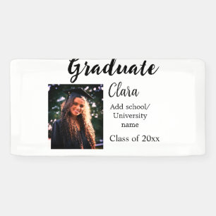 Lona Graduación añadir clase de nombre de 20xx congrats