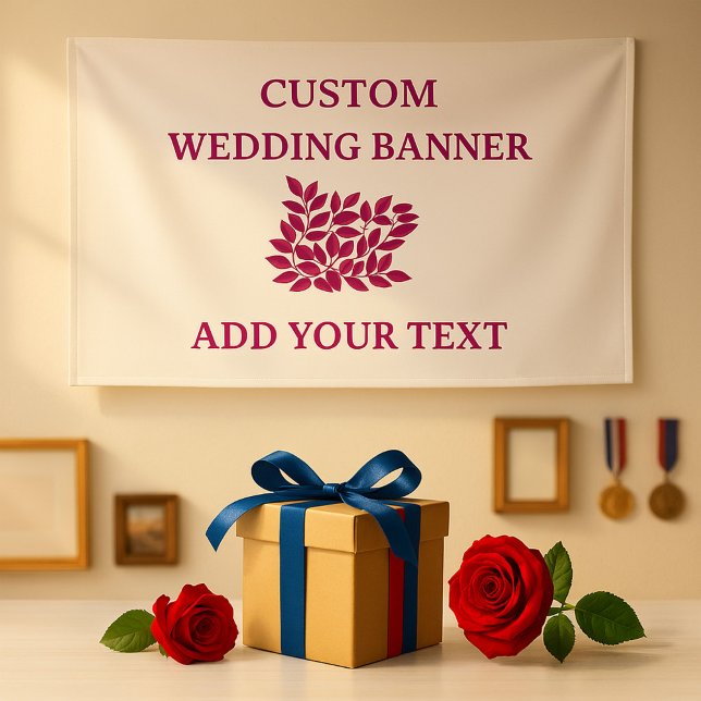 Lona Graduación. Baby Shower. Banner del aniversario (Outdoor vinyl banners built to last proudly #zazzlemade.)