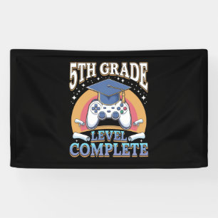 Lona Graduación Completa de 5to Grado de Juegos para Ju