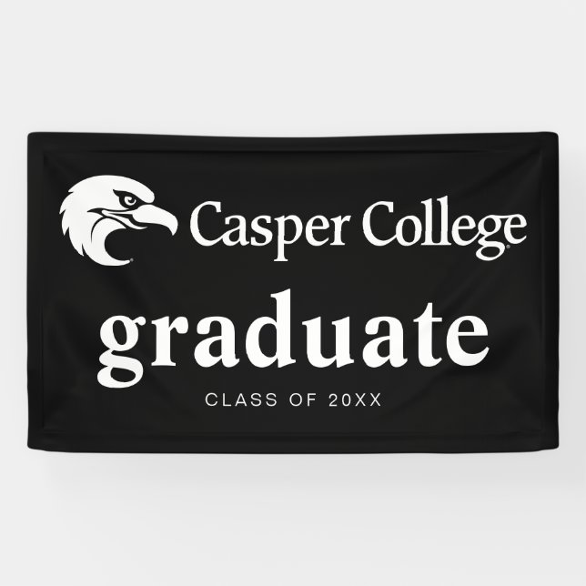 Lona Graduación de Casper College (Horizontal)