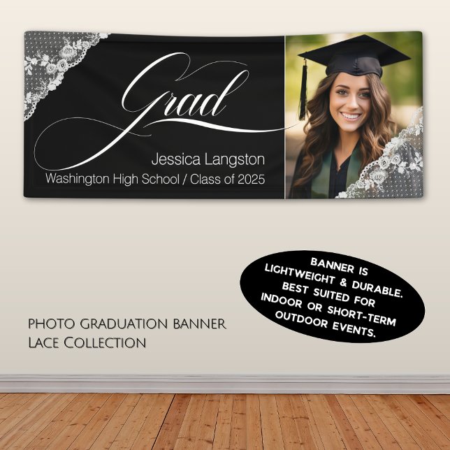 Lona Graduación de encaje fotográfico (Subido por el creador)
