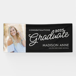 Lona Graduación de imágenes con guión moderno