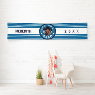 Lona Graduación de la escuela dental de fotografía