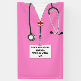 Lona Graduación de la Facultad de Medicina