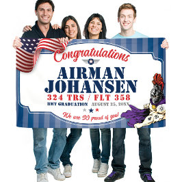 Lona Graduación de la Fuerza Aérea 324 Caballeros del T