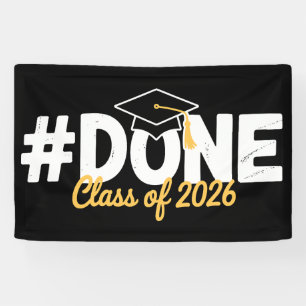 Lona Graduación de la promoción de 2026 26 Graduado org