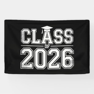 Lona Graduación de la promoción de 2026 26 Graduado Vin