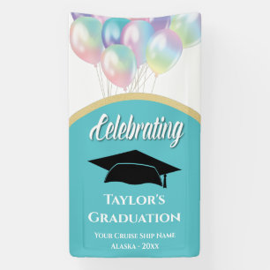 Lona Graduación de la puerta del Rótulo del decorador d