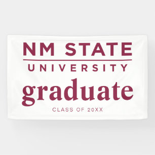 Lona Graduación de la Universidad Estatal de Nuevo Méxi