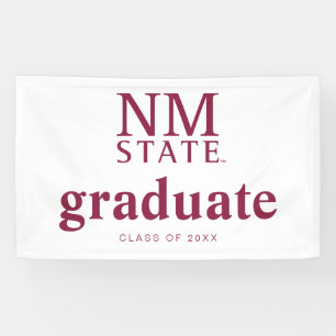 Lona Graduación de la Universidad Estatal de Nuevo Méxi