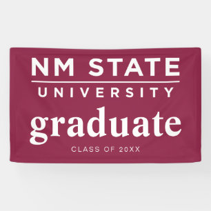 Lona Graduación de la Universidad Estatal de Nuevo Méxi