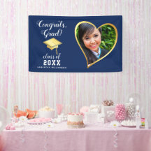 Graduación en blanco azul de la Marina de Foto Gra