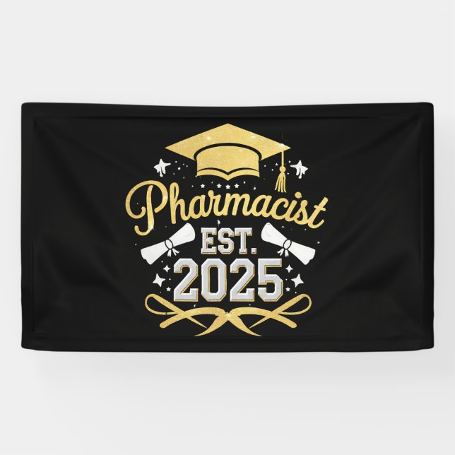 Lona Graduación Farmacéutica Est 2025 (Horizontal)