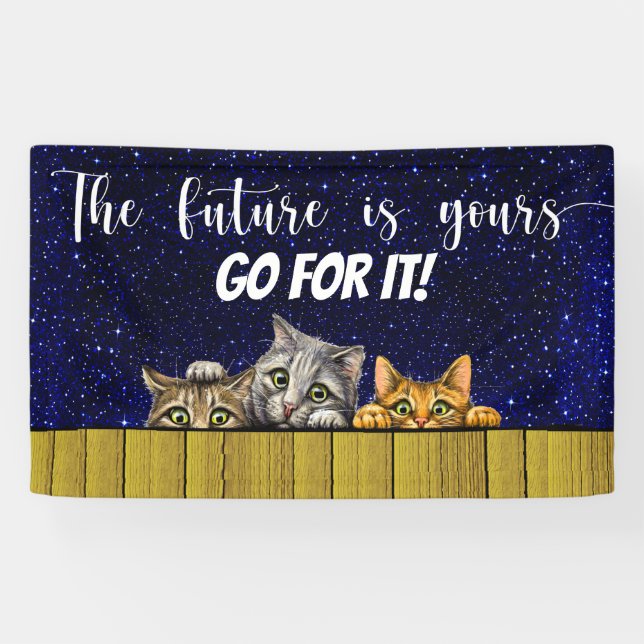 Lona GRADUACIÓN, Jubilación, Etc. (Horizontal)