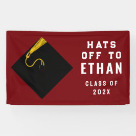 Lona Graduación personalizada de cimarrones 2025