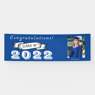 Lona Graduación personalizada de nombre de foto persona