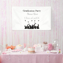 Graduación Personalizada Nombre y Año de Promoción