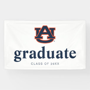Lona Graduación universitaria de Auburn Auburn Tigers