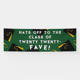 Lona Graduación verde 2025