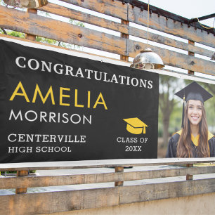 Lona Graduado De Foto De Graduación