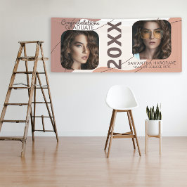 Lona Graduado moderno | 2 Graduación de Collages de fot