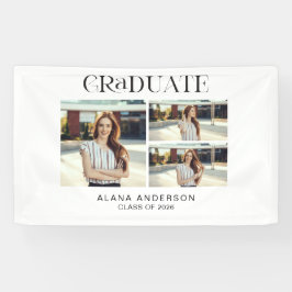 Lona Graduation Photo Modern Collage Custom Party Decor