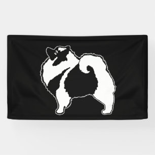 Lona Gráficos de Keeshond - Arte de perro original lind