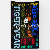 Grafiti estilo Repeating Tiger Year 2022 VertB