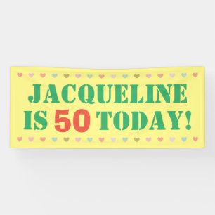 Lona Gran cumpleaños audaz