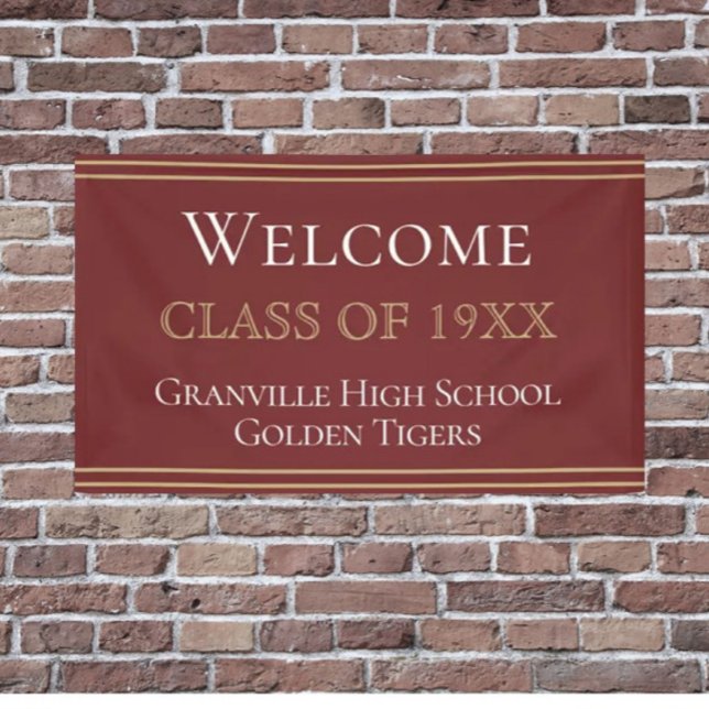 Lona ¡Gran elección! Banner de reunión de clase persona (Subido por el creador)