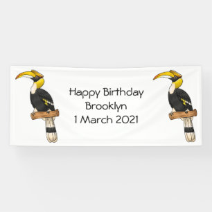 Lona Gran ilustracion de personalizado de aves de balle