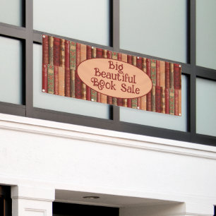 Lona Gran y hermosa venta de libros