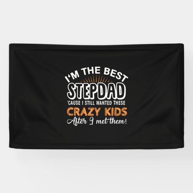 Lona Grandfather Gift | I Am The Best Step Dad (Horizontal)