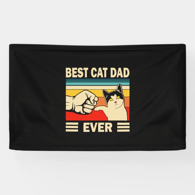 Lona Grandfather Quotes | Best Cat Dad Ever (Horizontal)