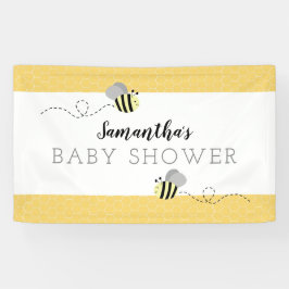 Lona Gray Bumble Bee Baby Shower