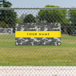 Lona Gray Camouflage Pattern, Your name, Personalize