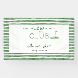 Lona Green New al Club de Golf Tema Baby Shower