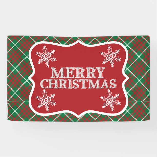 Lona Green & Red Check (Horizontal)