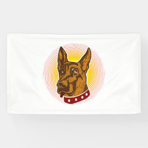Lona Guardián Perro Belga Malinois Shepherd