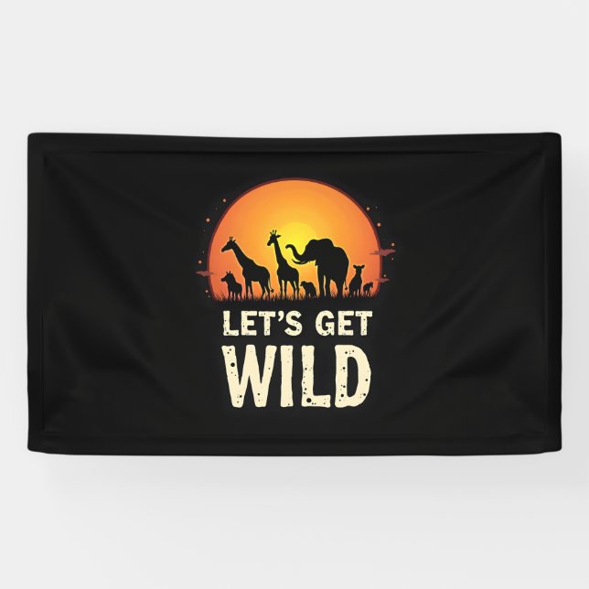 Lona Guay Safari Design Para Hombres Mujeres Niños Safa (Horizontal)