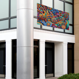 Lona Guitarras de mandala batik