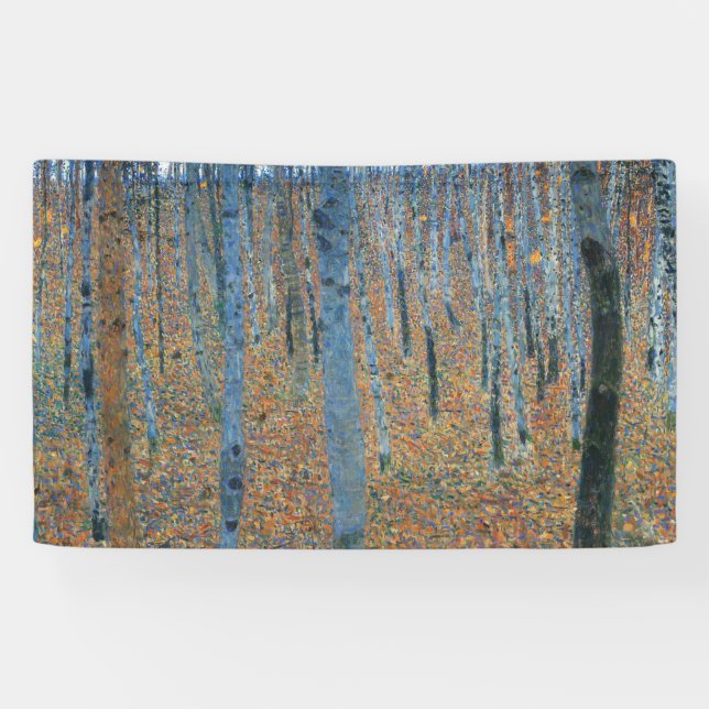 Lona Gustav Klimt Beech Tree Forest Grove (Horizontal)