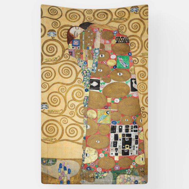 Lona Gustav Klimt - Complemento, Frisa Estúclet (Vertical)
