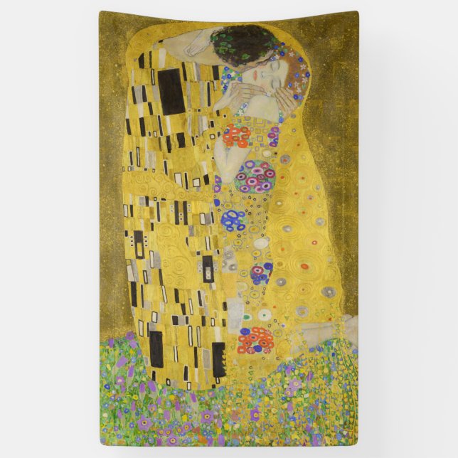 Lona Gustav Klimt - El beso (Vertical)