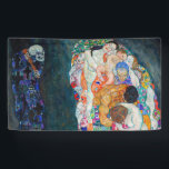 Lona Gustav Klimt - Muerte y vida<br><div class="desc">Muerte y vida - Gustav Klimt,  Óleo sobre lienzo,  1910-1915</div>