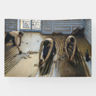 Lona Gustave Caillebotte - Los raspadores de suelos