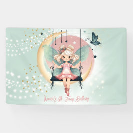 Lona Hada encantada mágica en el cumpleaños de los niño