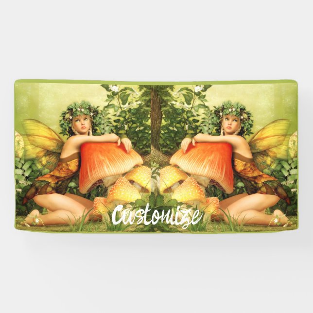 Lona Hadas de hongo Thunder_Cove (Horizontal)