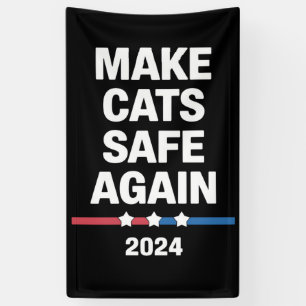 Lona Haga que los gatos sean seguros de nuevo Divertido